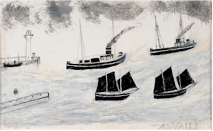 Harbour Approaches by Alfred Wallis (FS9/430). Estimate: £4,000-£6,000.