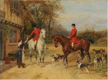The Cup that Cheers by Heywood Hardy (1842-1933) realised £18,000 during the fine picture auction in July 2013 (FS19/231).