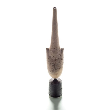Hans Coper (1920 1981), A Stoneware Cycladic Vase Of Arrow Head Form